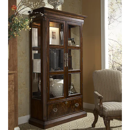 Traditional Curio China Cabinet